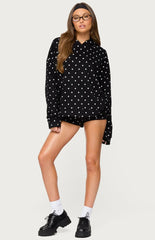 POLKA DOT HOODIE