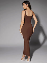 SCOOP NECK TANK DRESS