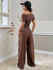 WOMEN'S SLIM FIT HALF SLEEVES SET