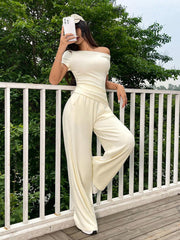 WOMEN'S SLIM FIT HALF SLEEVES SET