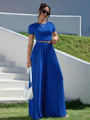 WOMEN SUMMER TWO PIECE OUTFIT