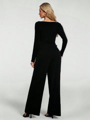 WOMEN'S LONG-SLEEVED T-SHIRT + TROUSERS TWO-PIECE SET