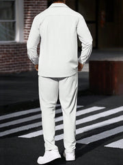 MEN'S FLEECE CASUAL 2PCS SET