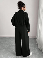 WOMEN'S CASUAL LONG SLEEVE SHIRT & PANTS
