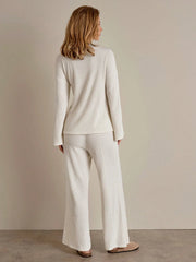 CASUAL LONG SLEEVE TOP AND PANTS SET