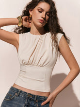 CHIC RUCHED CORSET TOP