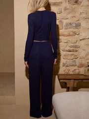 CROSS OVER JUMPER LOUNGE CO-ORD