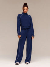 MODAL LINE-UP ZIP-UP SWEATSHIRT AND TROUSER