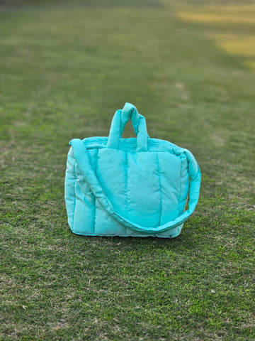 Lightweight Puffer Tote Bag