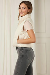 CROPPED PUFFER VEST