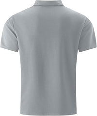 MEN SLIM FIT POLO SHIRT PLAIN