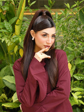 WOMEN'S ELEGANT SOLID COLOR TIE-WAIST SPLIT-HEM FLARE SLEEVE FITTED TOP