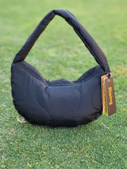 Quilted Puffer Hobo Bag Handbag for Outdoor Travel