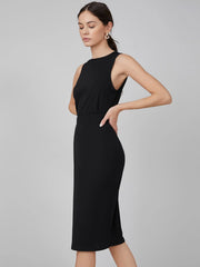 SLIM RIBBED TOP & SKIRT SET