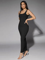 SCOOP NECK TANK DRESS