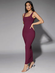 SCOOP NECK TANK DRESS