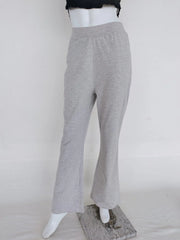 EZWEAR SOLID FLARE LEG SWEATPANTS