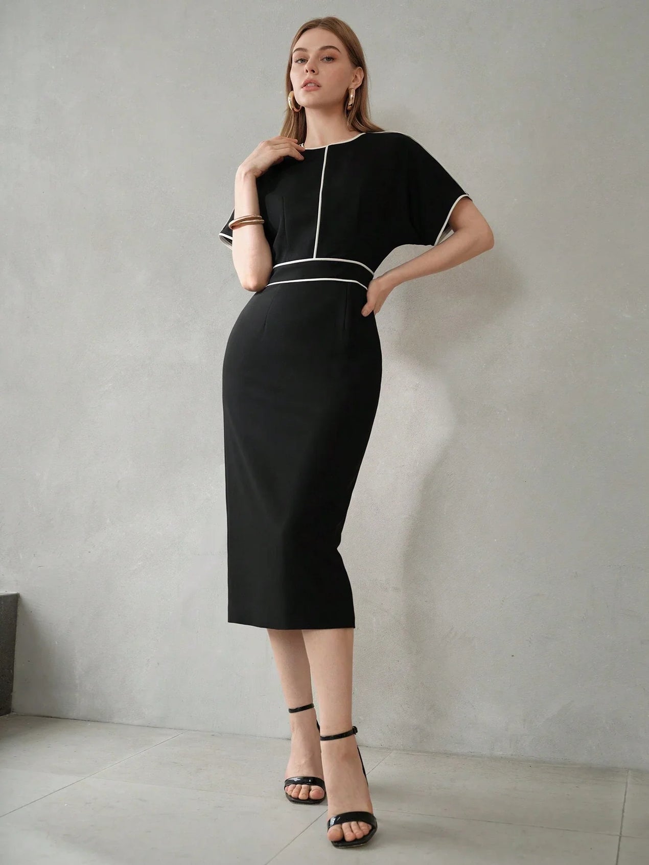 bodycon dresses for special occasions Effortlessly Elegant Bodycon Dress- Navy  Zia Africa