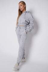 Cropped Boxy Hoodie & Cuffed Joggers