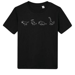 FOUR DINO FRIENDS T-SHIRT