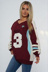 COLOR BLOCK SWEATSHIRT