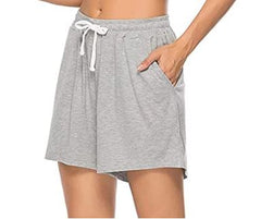 WOMEN SUMMER BASIC SHORTS WITH POCKET