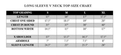 LONG SLEEVE V NECK CROPPED TOP-GREY
