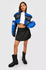 MOTO PADDED BOMBER JACKET